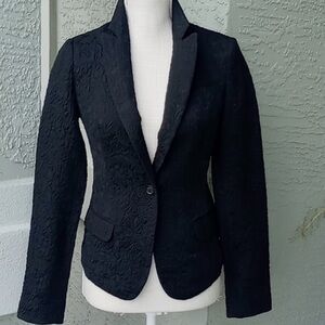 Laundry By Shelli Segal Black Tailored Blazer